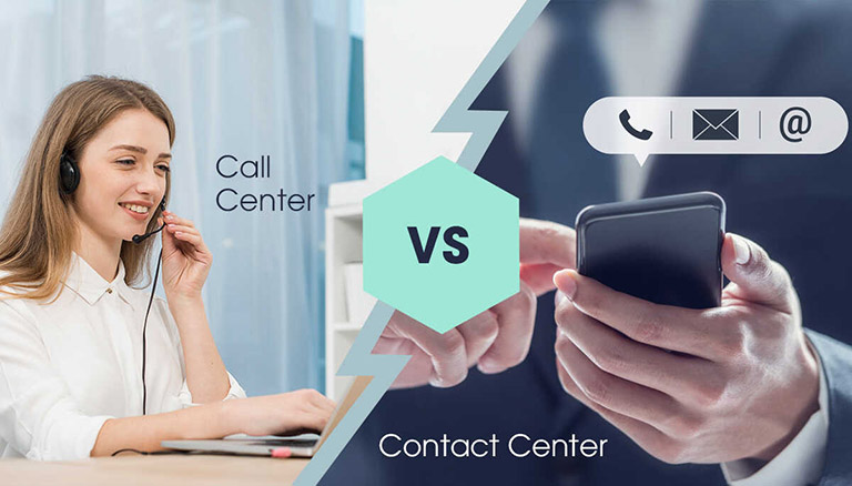 Phân biệt giữa Call Center và Contact Center