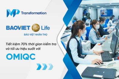 Bảo Việt Nhân Thọ tiết kiếm 70% thời gian kiểm tra với OmiQC