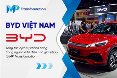 BYD Việt Nam: Tối Ưu Dịch Vụ Khách Hàng Ô Tô Điện Với MPT