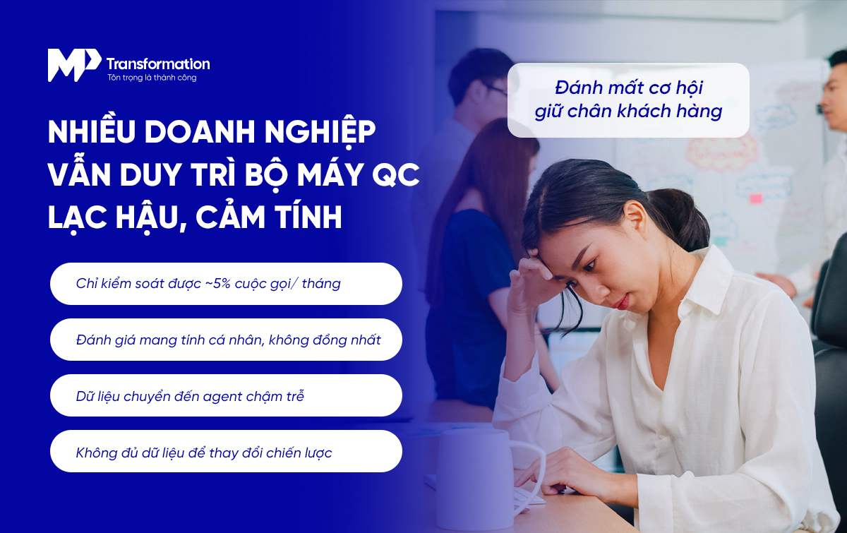 Thực trạng quy trình QC tổng đài hiện nay: Lạc hậu và cảm tính