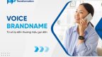 Voice Brandname giải quyết điều gì cho doanh nghiệp?