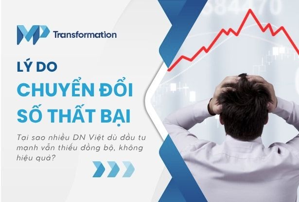 9 Lý do chuyển đổi số thường thất bại và cách khắc phục