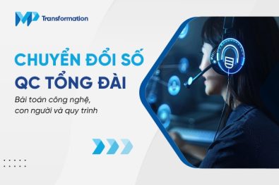 Chuyển đổi số QC tổng đài – Bài toán công nghệ, con người và quy trình