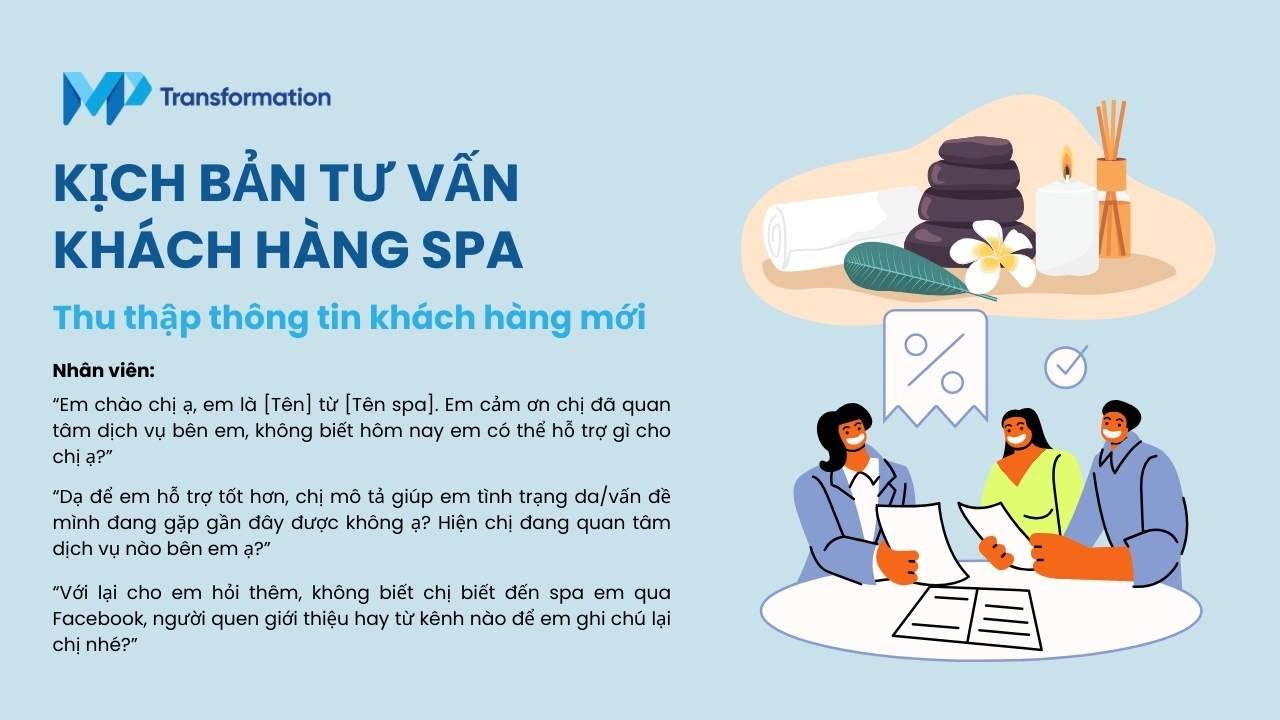 Kịch bản tiếp cận và lấy thông tin khách hàng mới