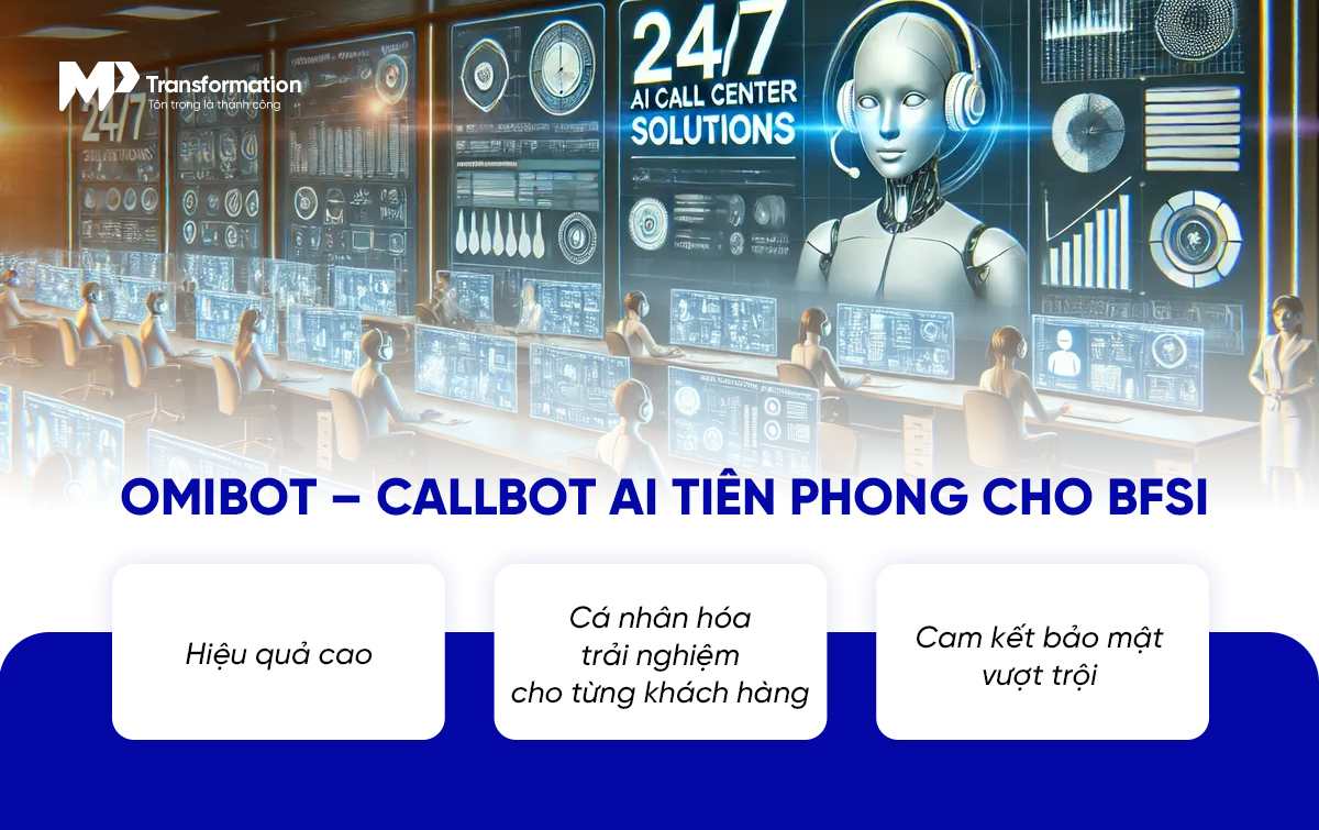 OmiBot – Giải pháp Callbot AI tiên phong cho BFSI