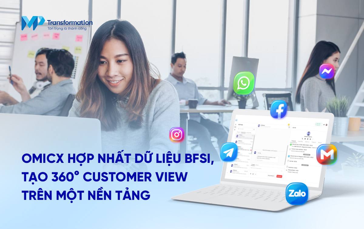 OmiCX và năng lực hợp nhất dữ liệu khách hàng BFSI