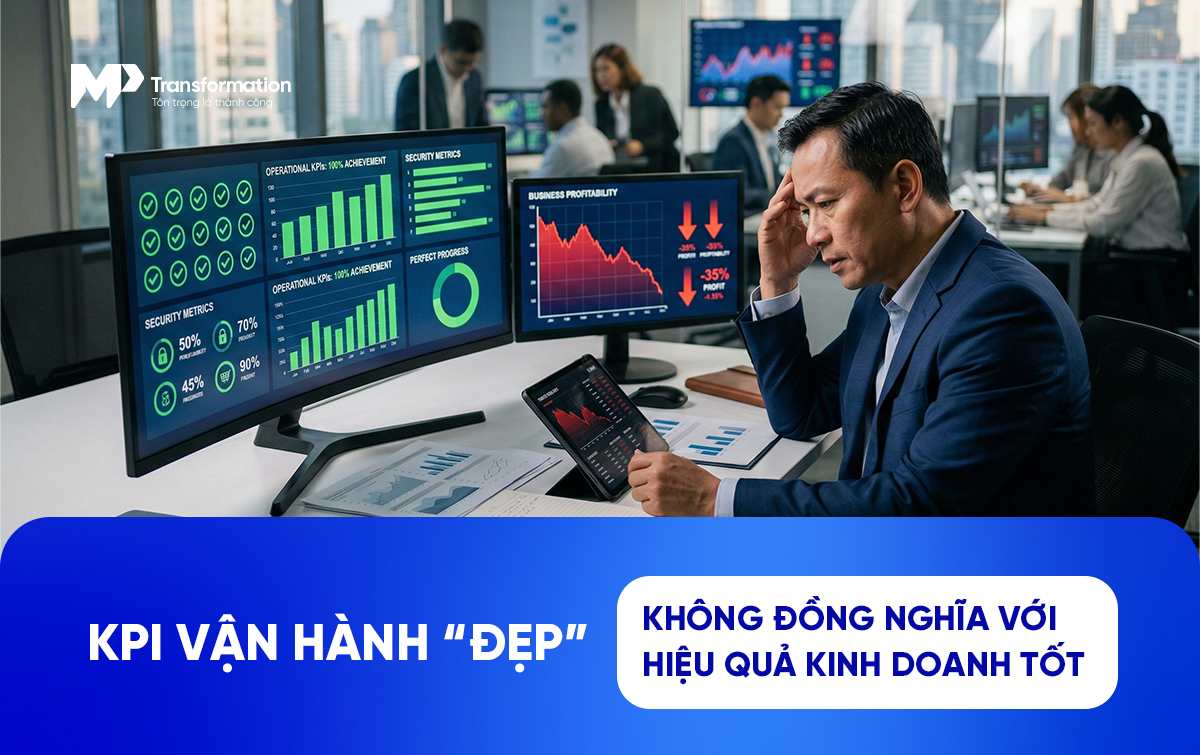 Cái bẫy “KPI ảo” trong vận hành BFSI truyền thống
