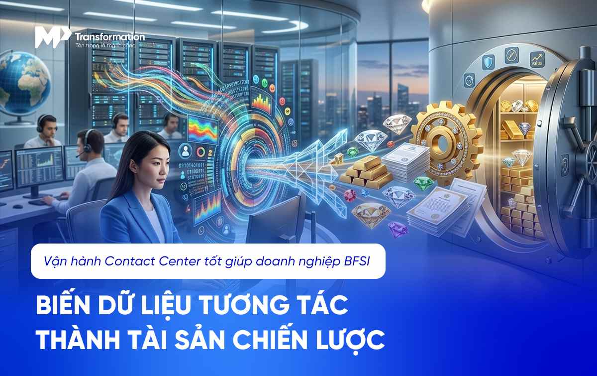 Biến dữ liệu tương tác thành tài sản chiến lược của doanh nghiệp BFSI
