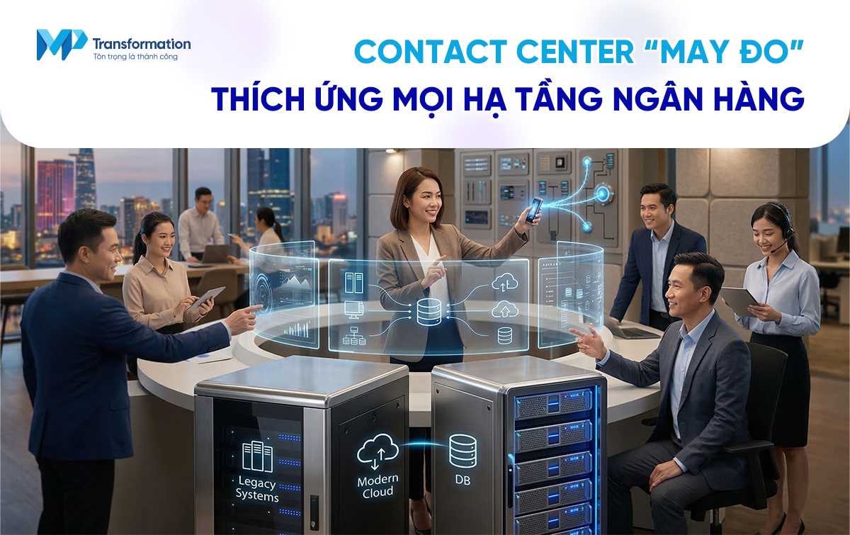 Giải pháp Contact Center thích ứng với mọi kiến trúc hạ tầng ngân hàng