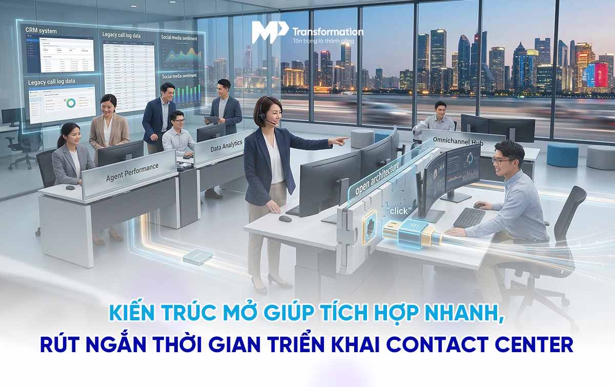 Rút ngắn thời gian triển khai: Từ tích hợp phức tạp đến vận hành nhanh chóng
