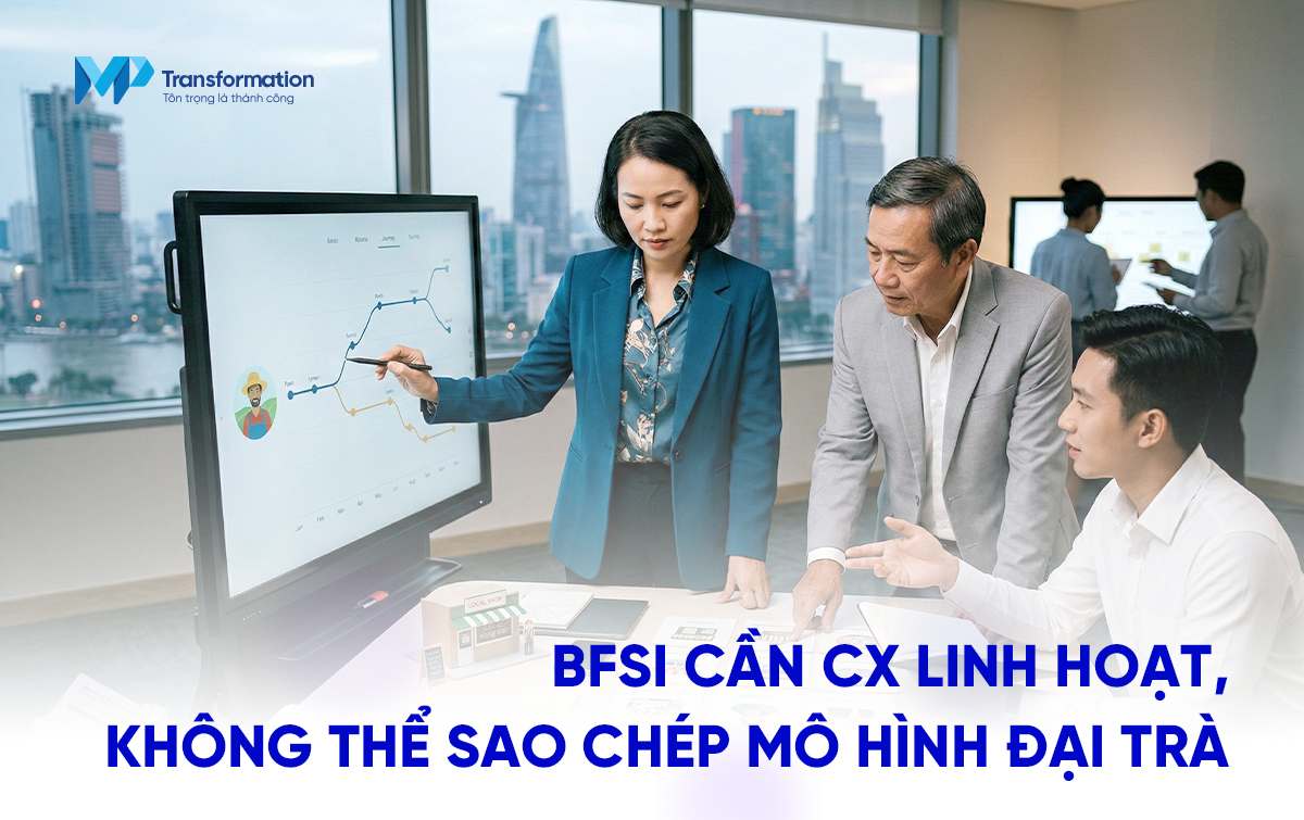 CX cho BFSI – Khi sự linh hoạt quyết định hiệu quả tài chính