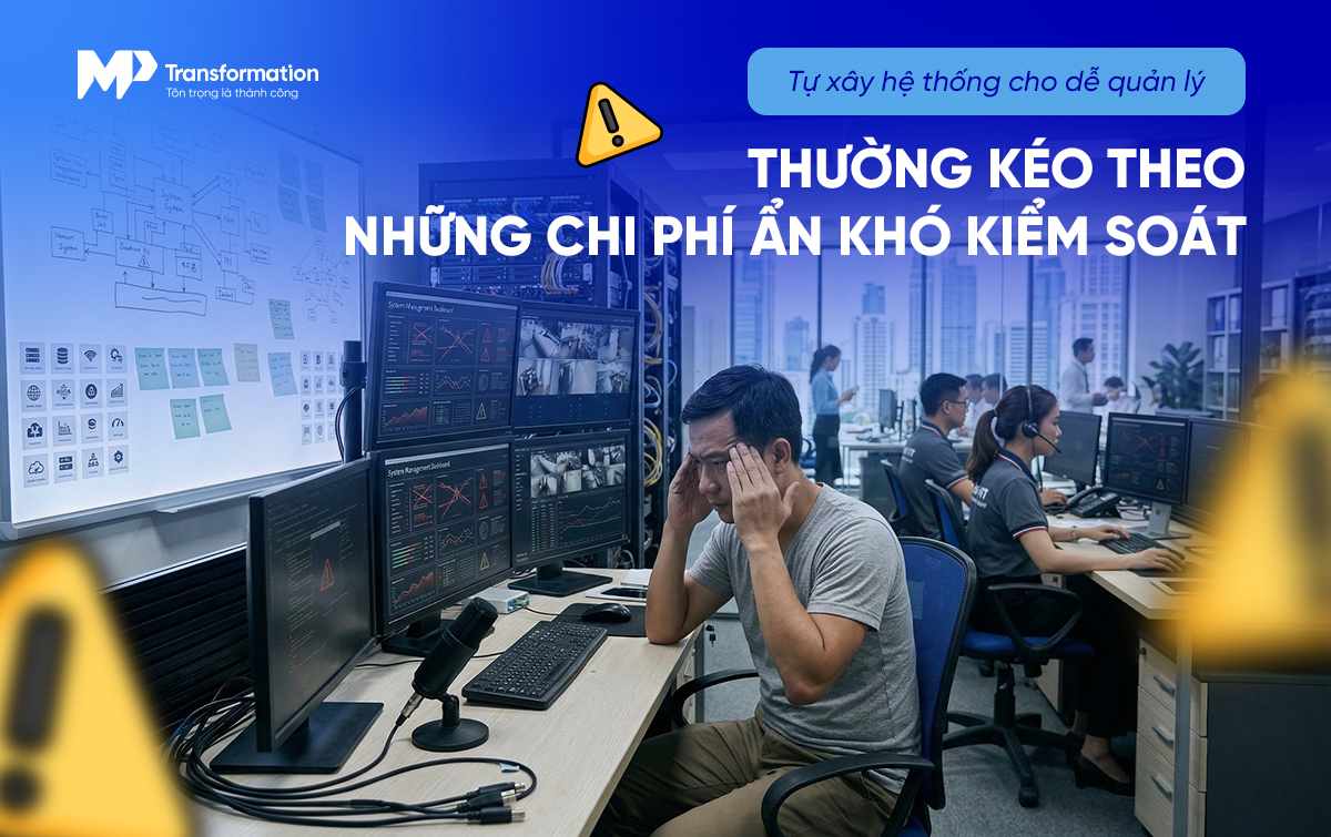 Cái bẫy “tự xây cho dễ quản lý” và những chi phí ẩn ít doanh nghiệp lường trước Cái bẫy “tự xây cho dễ quản lý” và những chi phí ẩn ít doanh nghiệp lường trước