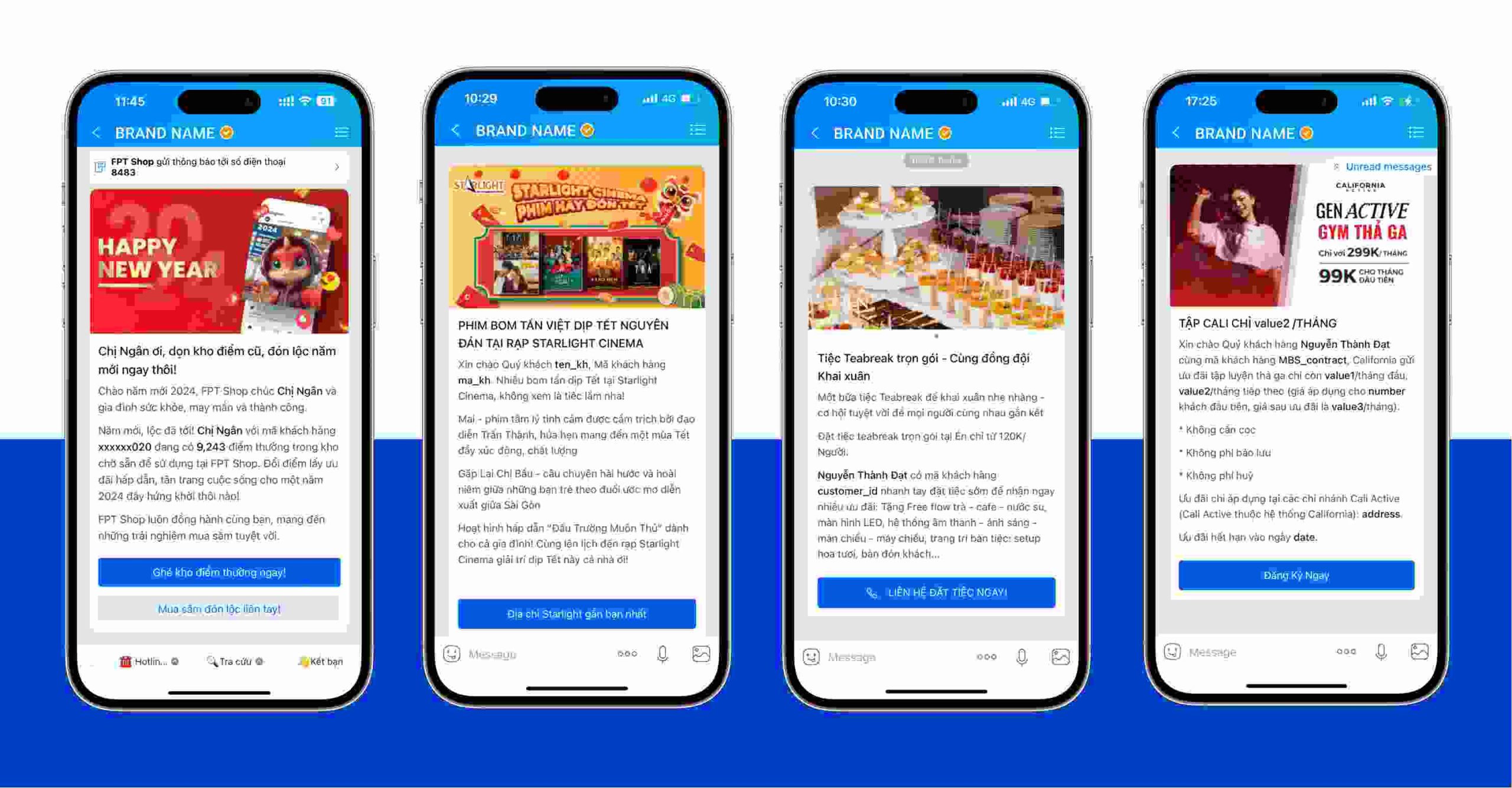 Sử dụng tính năng ZNS đối với Zalo Official Account (Zalo OA - Doanh nghiệp) Sử dụng tính năng ZNS đối với Zalo Official Account (Zalo OA - Doanh nghiệp)