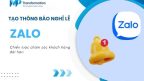 Cách tạo thông báo nghỉ lễ trên zalo cực đơn giản