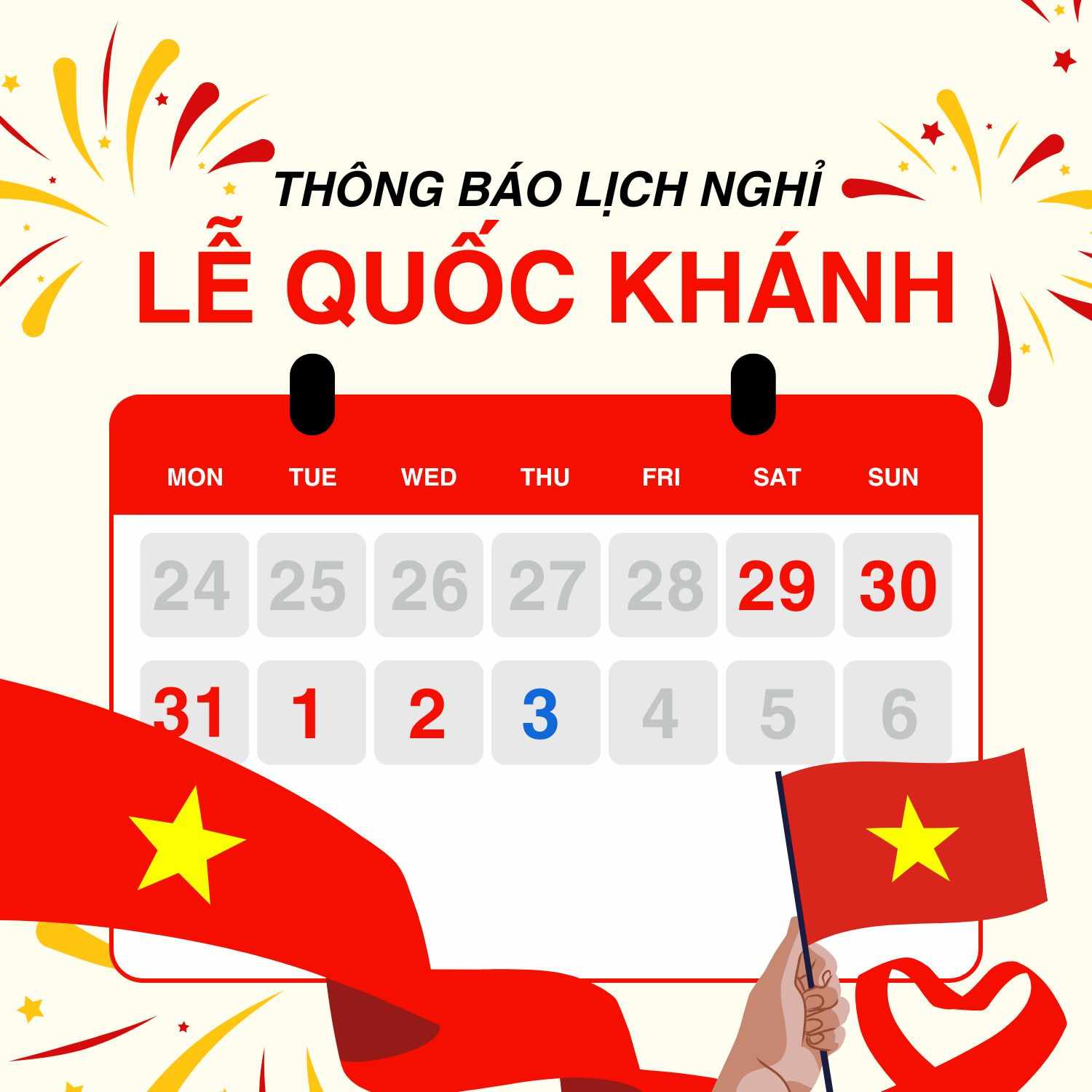 Một số mẫu Banner/Poster thông báo nghỉ lễ 2/9 Một số mẫu Banner/Poster thông báo nghỉ lễ 2/9