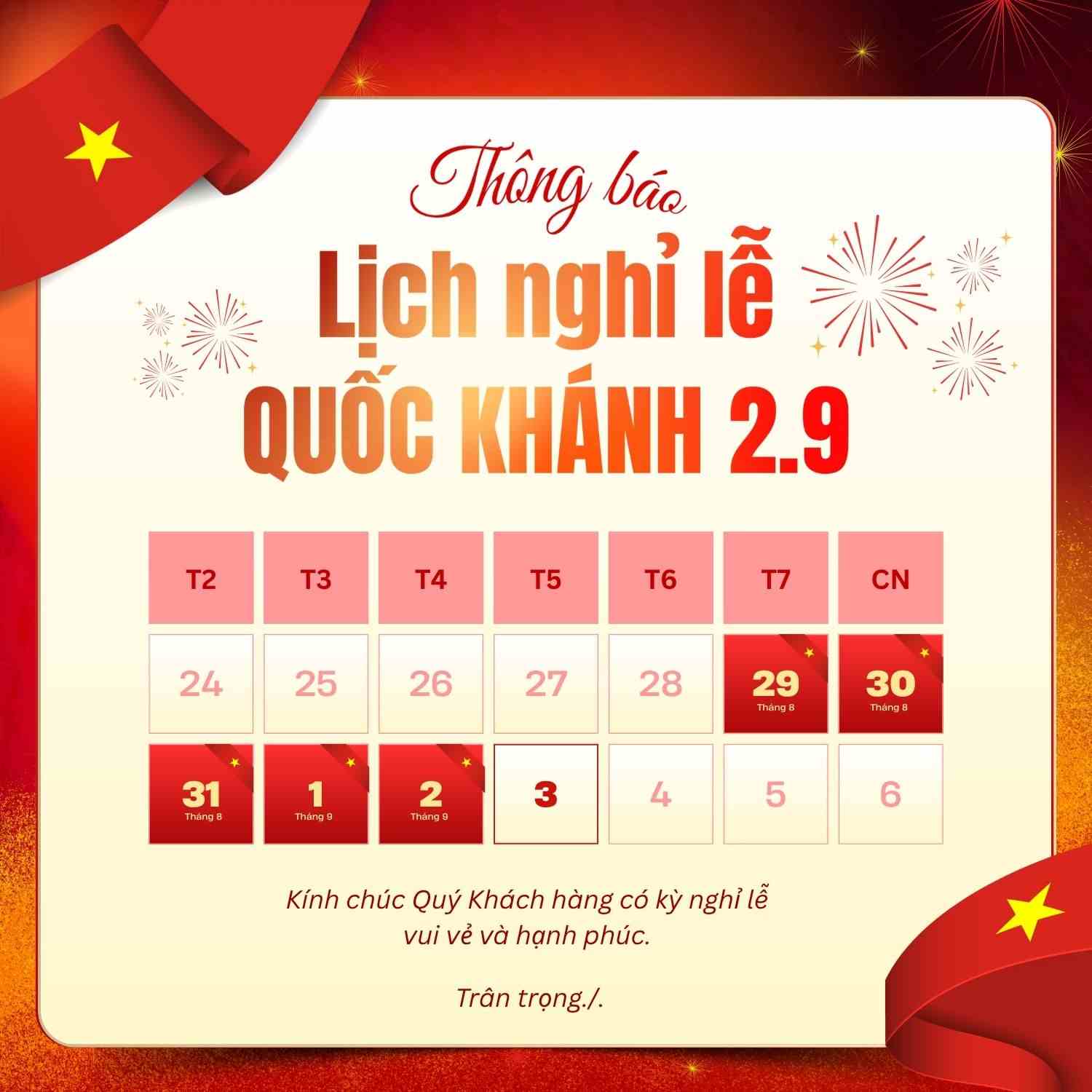 Một số mẫu Banner/Poster thông báo nghỉ lễ 2/9 Một số mẫu Banner/Poster thông báo nghỉ lễ 2/9