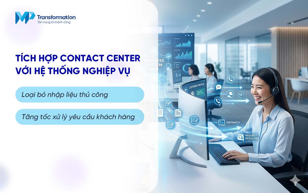 Kết nối đa tầng với các hệ thống nghiệp vụ