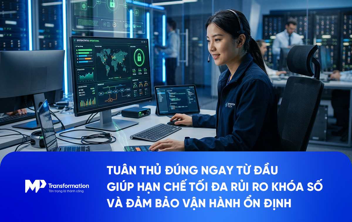 Tuân thủ pháp lý ngay từ đầu - Giảm thiểu rủi ro khóa số từ gốc