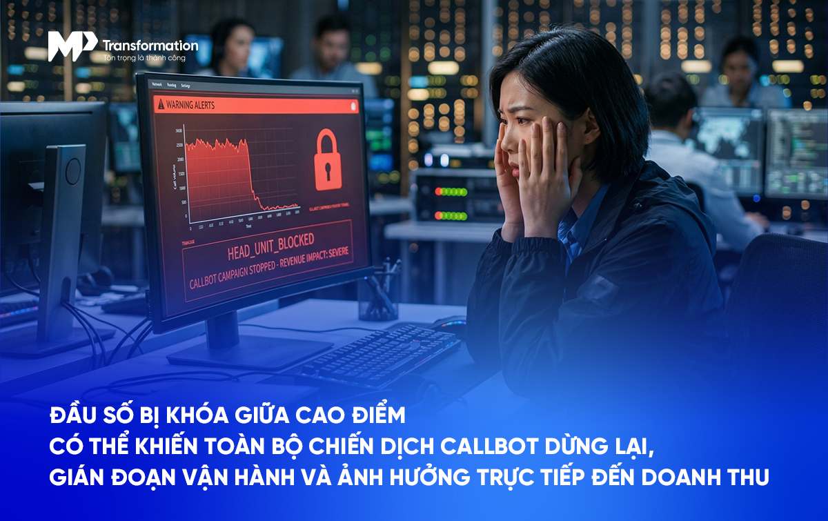 Rủi ro “đứt gánh giữa đường” khi đầu số bị khóa trong chiến dịch cao điểm