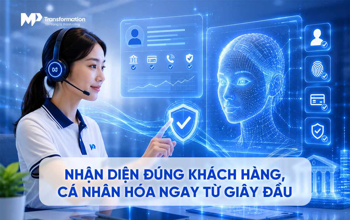 Cá nhân hóa bắt đầu từ dữ liệu: Định danh khách hàng và hiểu đúng người đang tương tác