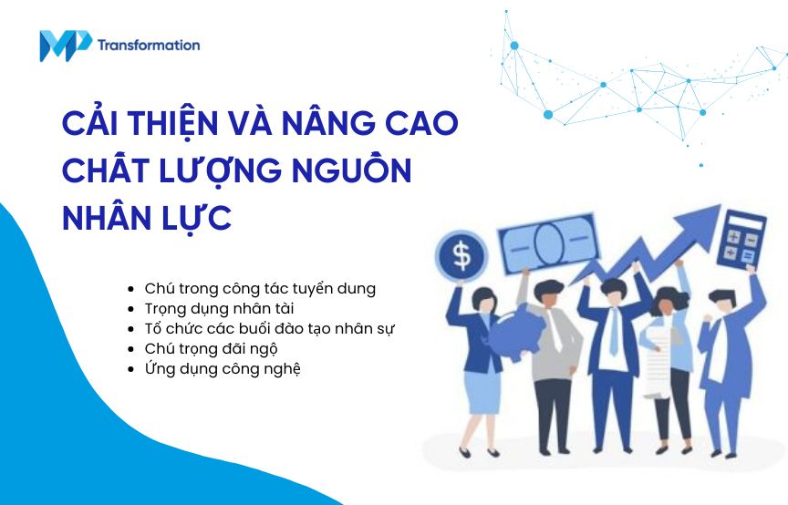 Các biện pháp cải thiện và nâng cao chất lượng nguồn nhân lực Các biện pháp cải thiện và nâng cao chất lượng nguồn nhân lực
