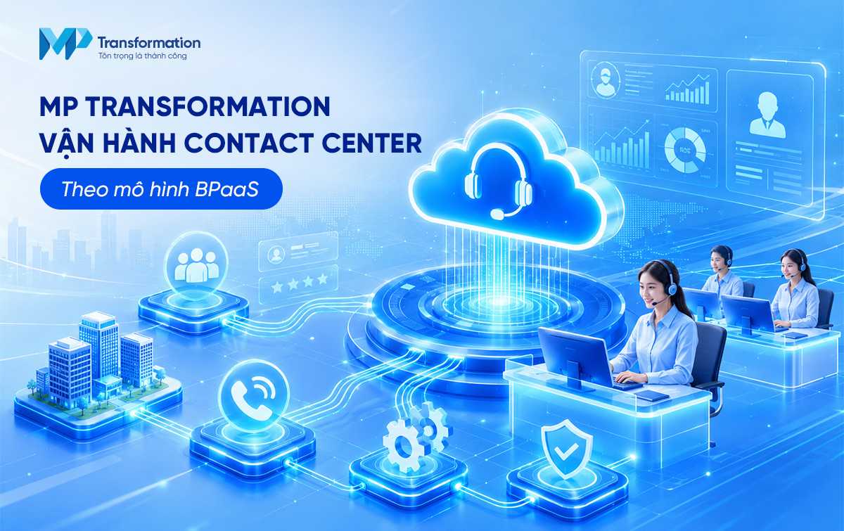 MP Transformation vận hành contact center theo mô hình BPaaS MP Transformation vận hành contact center theo mô hình BPaaS