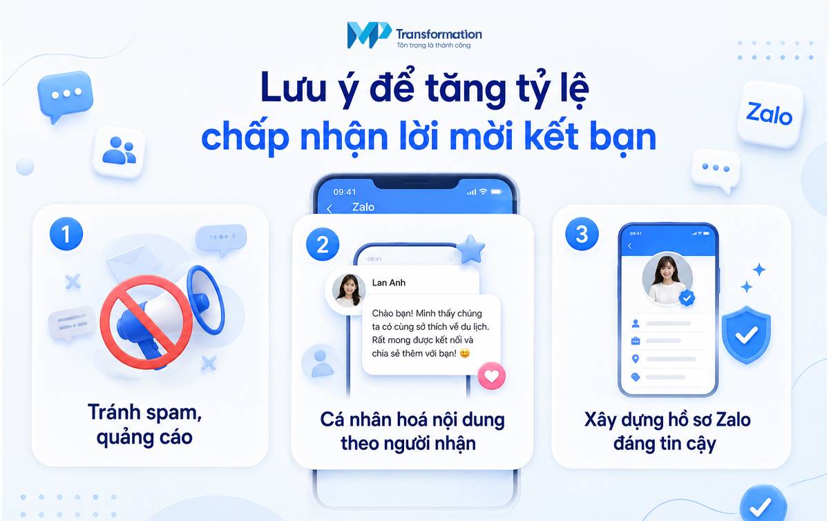 Những lưu ý để tăng tỷ lệ chấp nhận lời mời kết bạn Những lưu ý để tăng tỷ lệ chấp nhận lời mời kết bạn